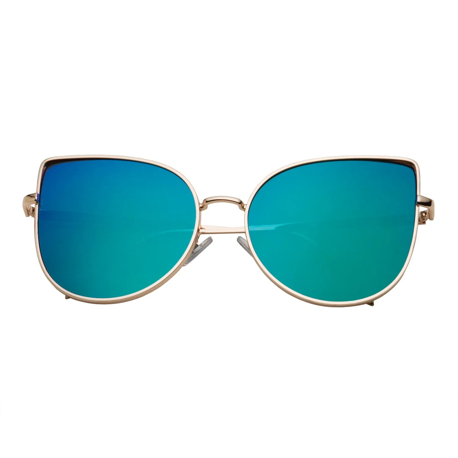 grinderPUNCH Women’s Tulip Flat Colored Lens Sunglasses