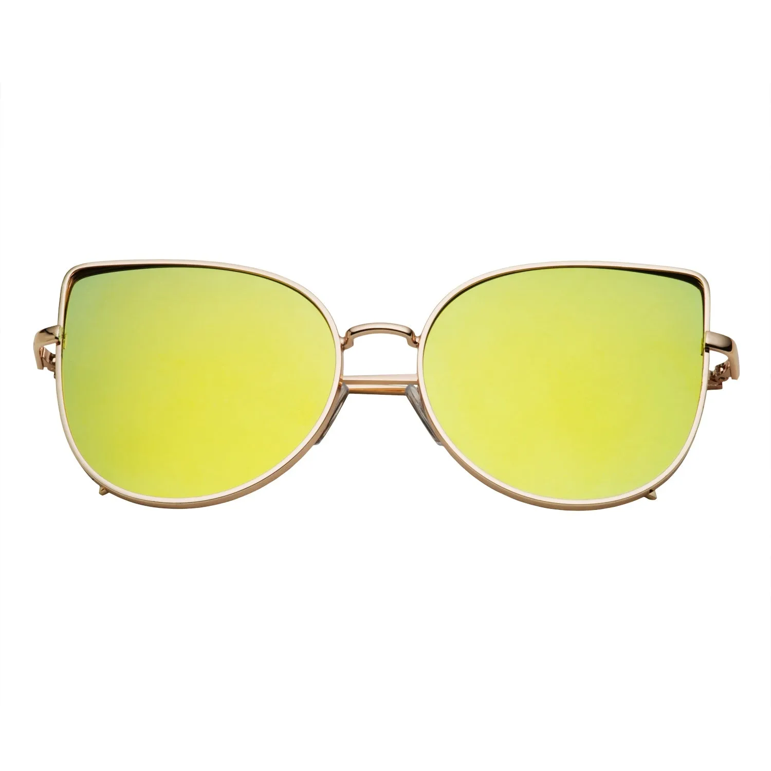 grinderPUNCH Women’s Tulip Flat Colored Lens Sunglasses