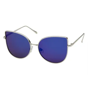 grinderPUNCH Women’s Tulip Flat Colored Lens Sunglasses