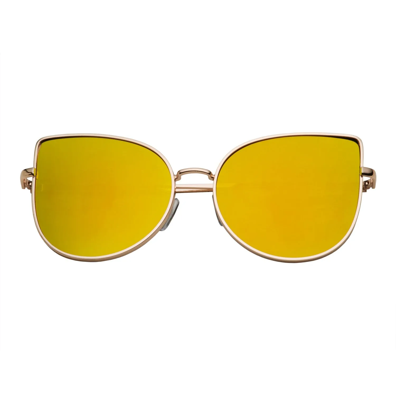 grinderPUNCH Women’s Tulip Flat Colored Lens Sunglasses
