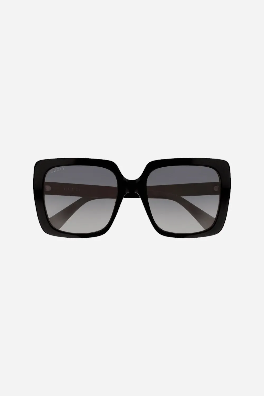 Gucci Black Square Sunglasses with Gray Gradient lenses (GG0418S 001 54)