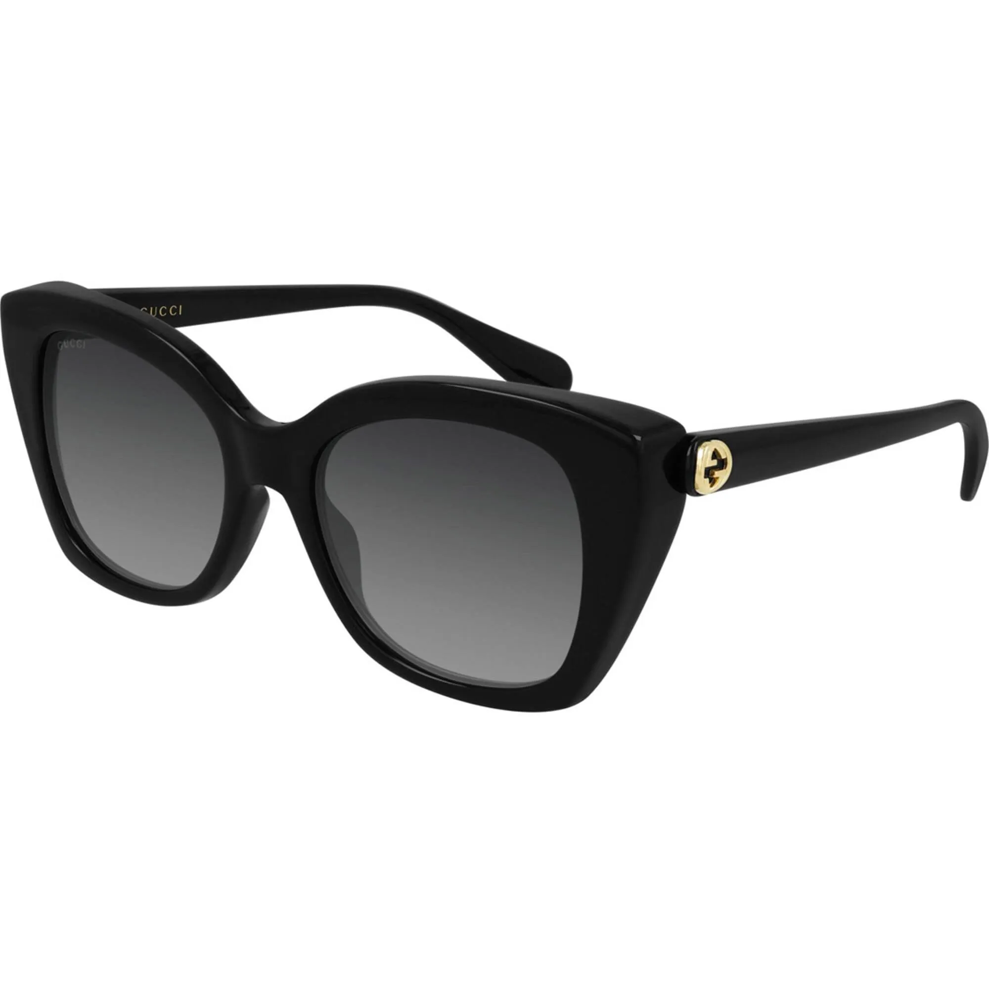 Gucci Women's Sunglasses - Full Rim Black Acetate Cat Eye Shape Frame | GG0921S 001