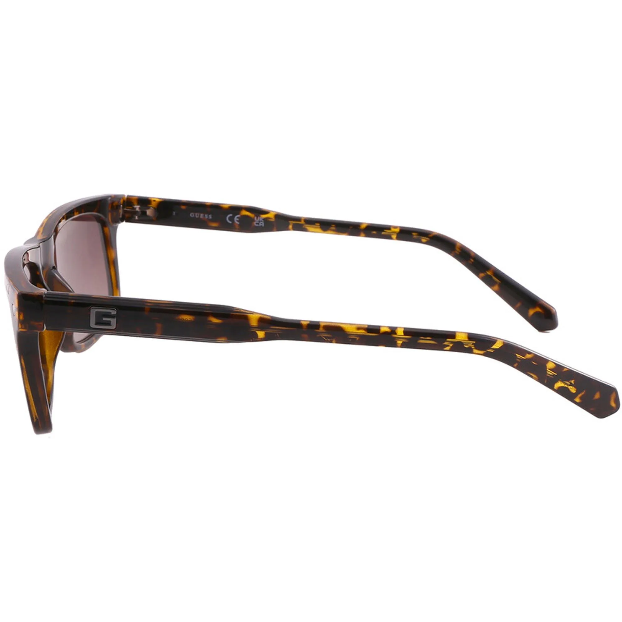 Guess Factory Unisex Sunglasses - Gradient Brown Lens Dark Havana Frame | GF5093 52F