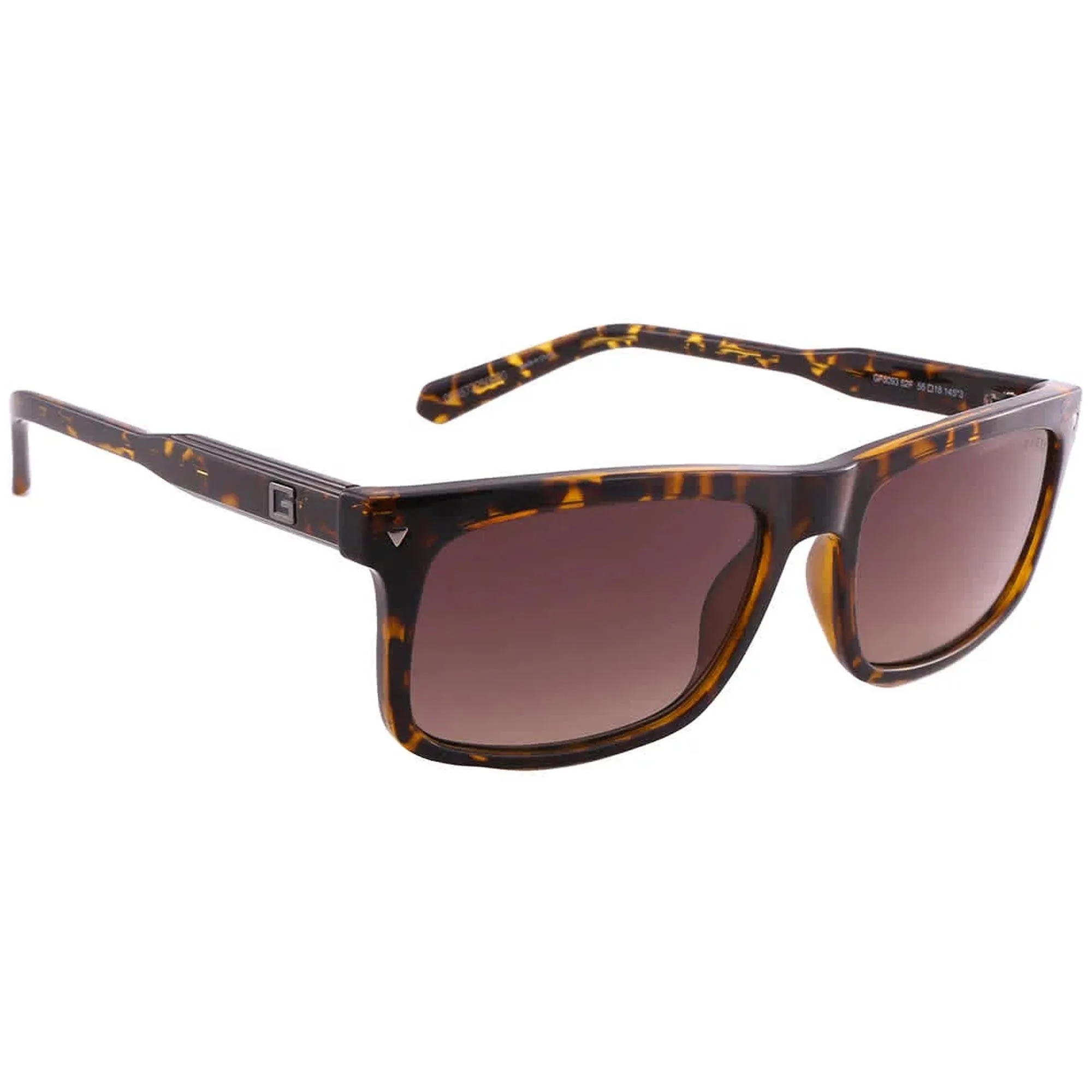 Guess Factory Unisex Sunglasses - Gradient Brown Lens Dark Havana Frame | GF5093 52F