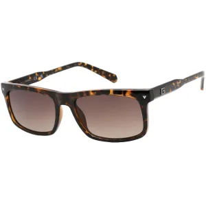 Guess Factory Unisex Sunglasses - Gradient Brown Lens Dark Havana Frame | GF5093 52F