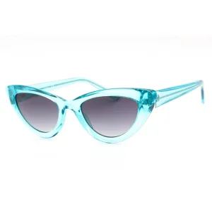 Guess GU7811 Sunglasses shiny light blue / gradient smoke Women's