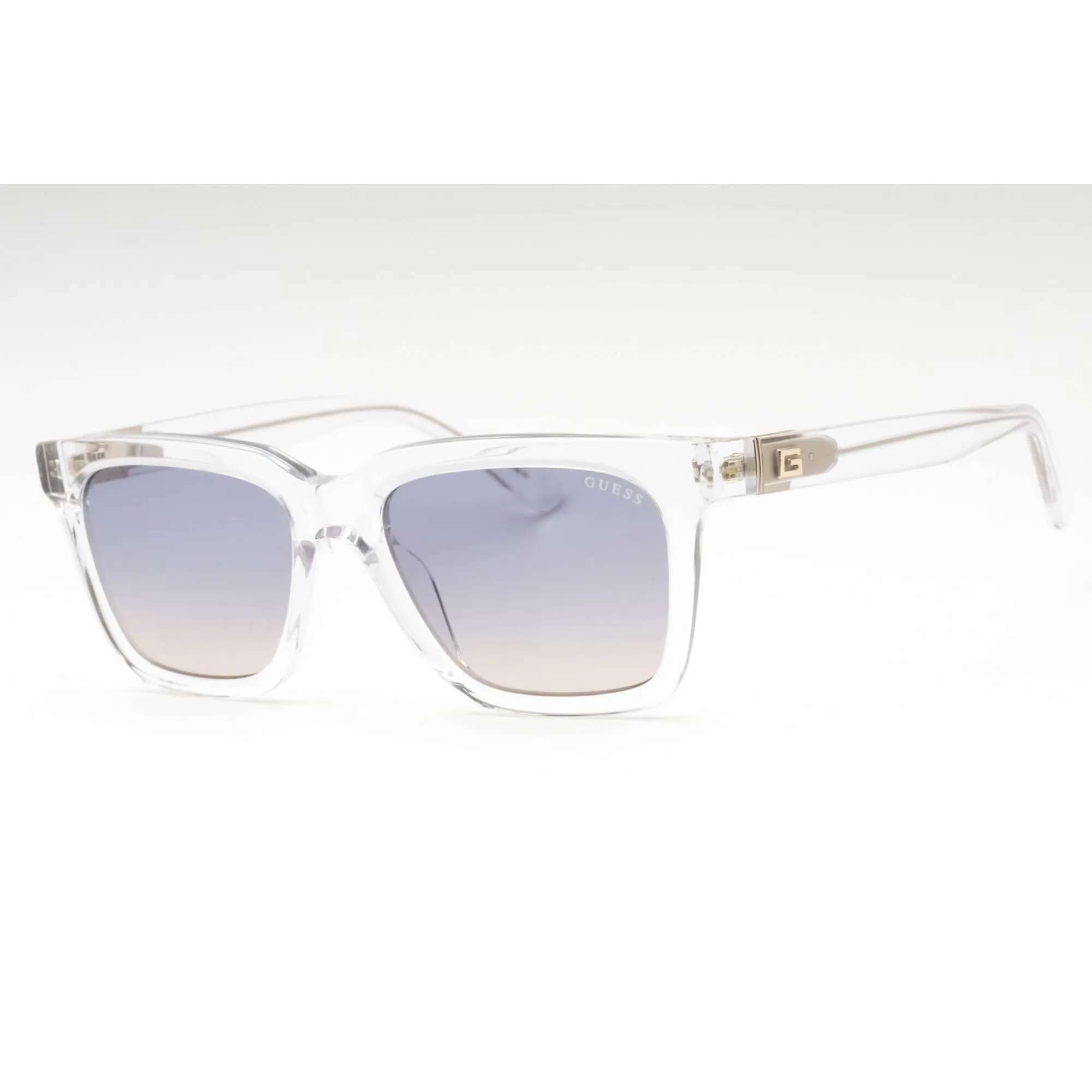 Guess Men's Sunglasses - Crystal/Other Plastic Square Full Rim Frame | GU00064 27W