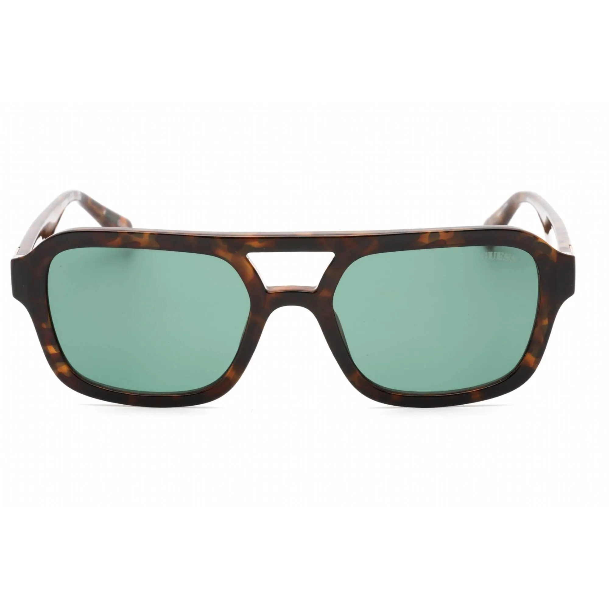 Guess Unisex Sunglasses - Blonde Havana Plastic Full Rim Rectangular | GU8259 53N