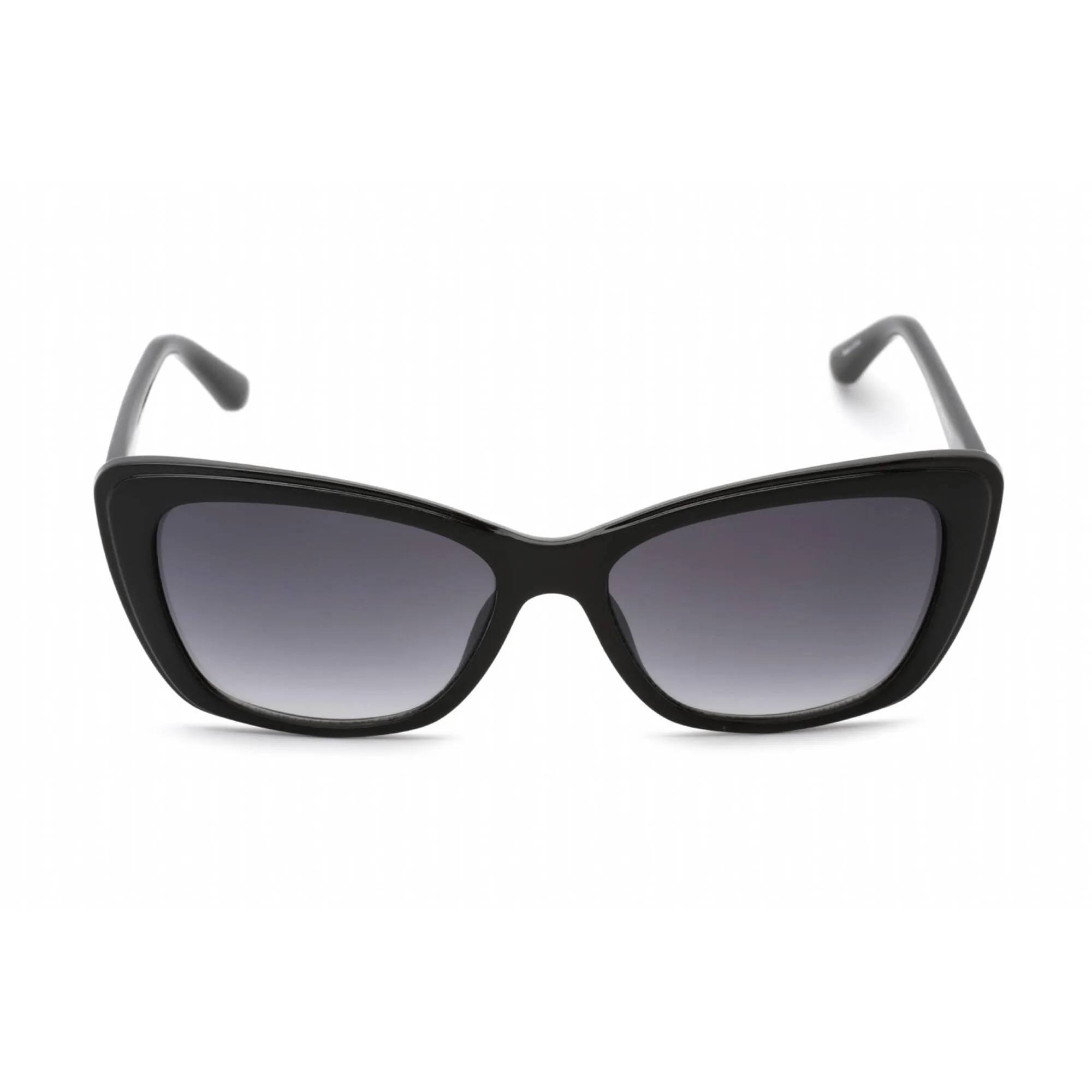 Guess Women's Sunglasses - Full Rim Matte Black Plastic Cat Eye Frame | GU7774 02B