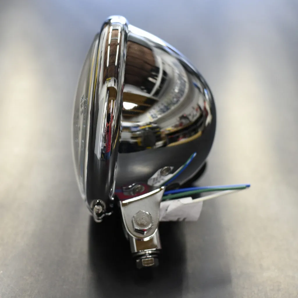 Headlight - Bottom Mount H-4  5-3/4"