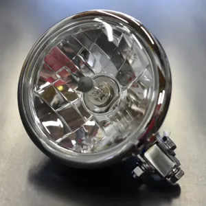 Headlight - Bottom Mount H-4  5-3/4"