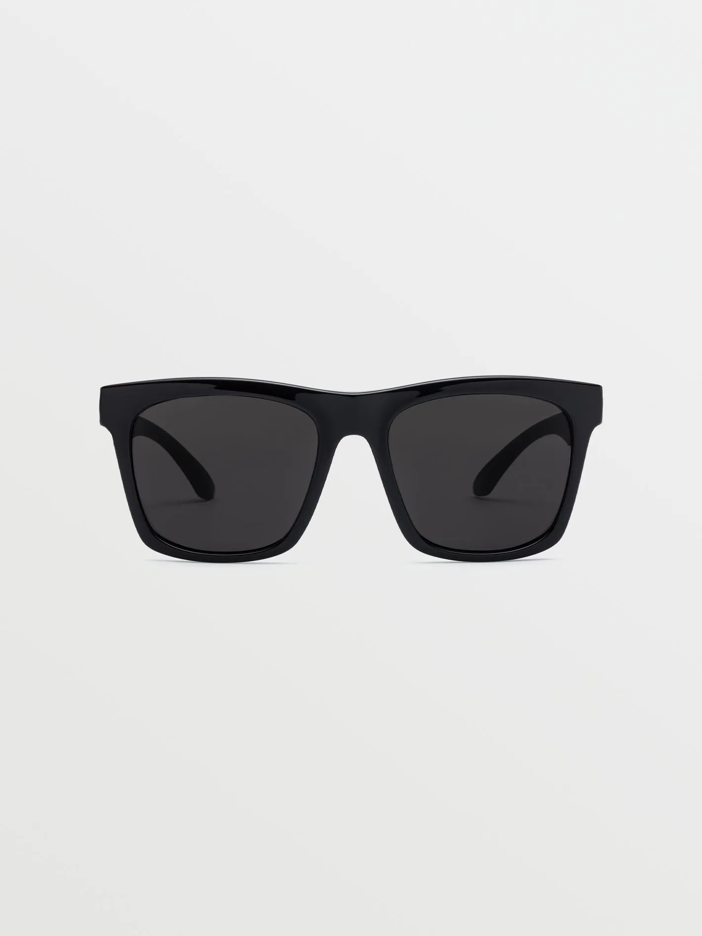 Jewel Gloss Black Sunglasses (Gray Lens) - GRAY