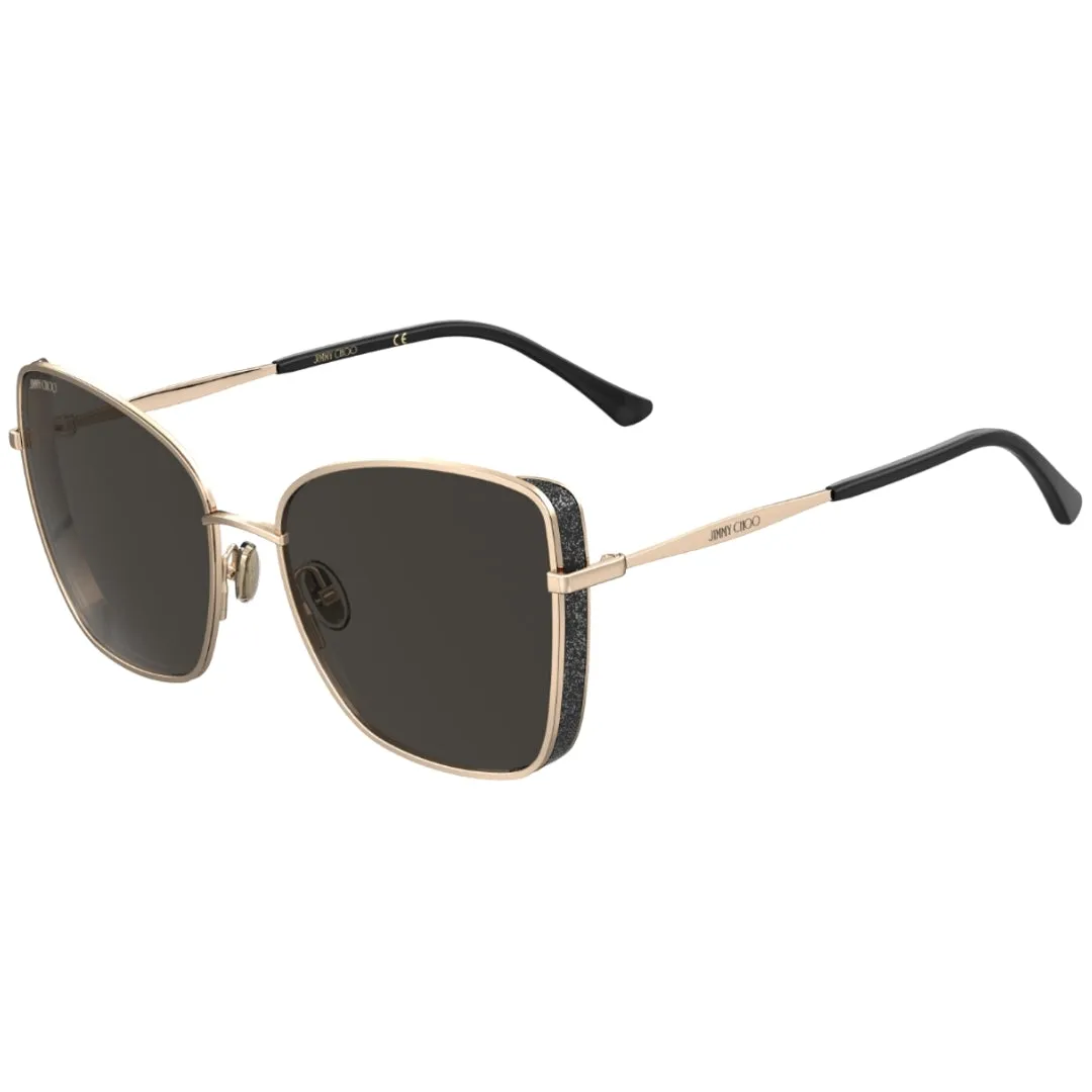 Jimmy Choo Alexis 2M2 Ir Gold Sunglasses