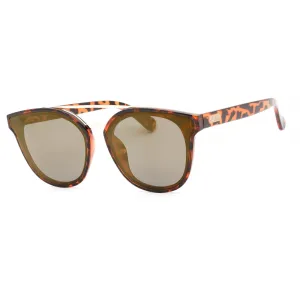 Kenneth Cole Reaction KC2835 Sunglasses Dark Havana / Brown Mirror Women's
