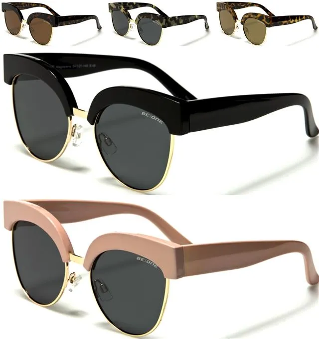 Ladies Polarised Retro Vintage Cat Eye Sunglasses Polarized Lens
