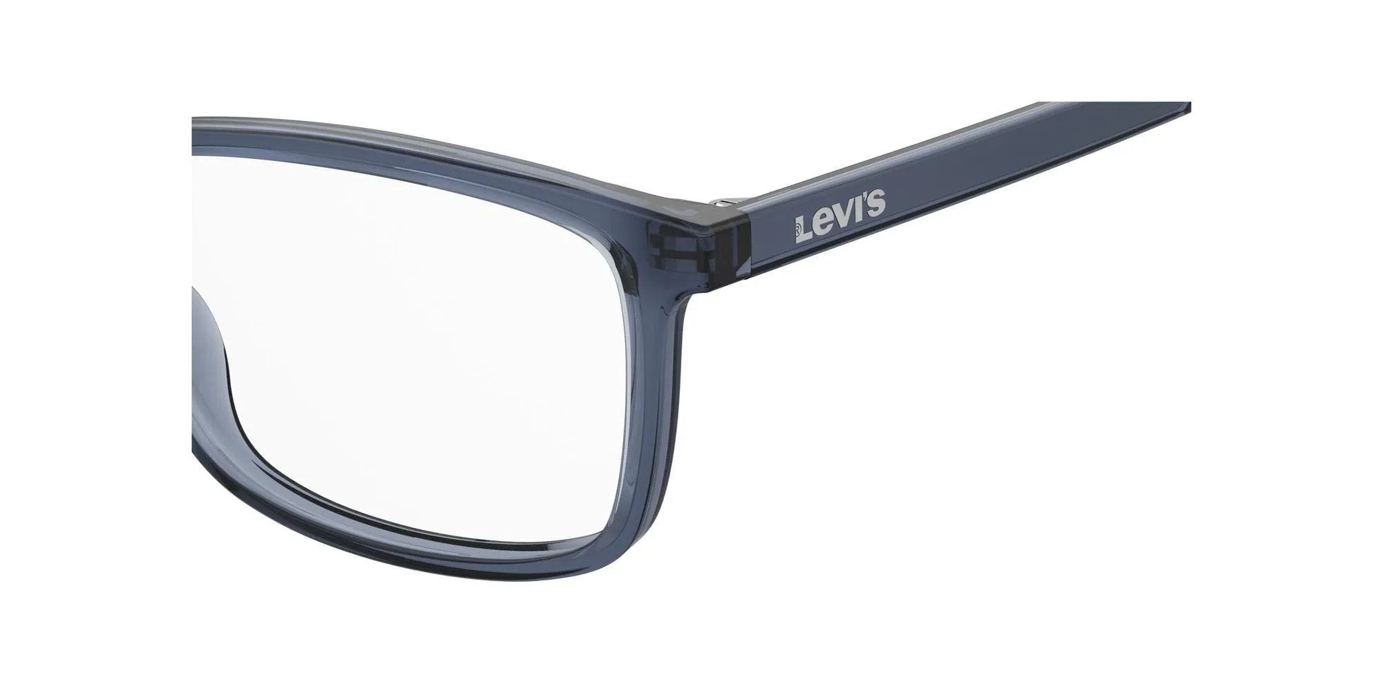 Levi's Men's 52mm Blue Horn Sunglasses LV5008S-038I-52