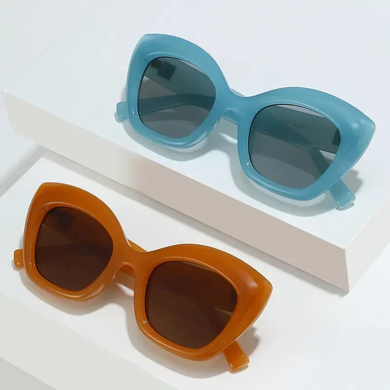 LUXE CAT-EYE SUNGLASSES