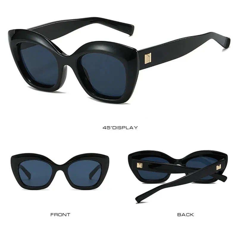LUXE CAT-EYE SUNGLASSES