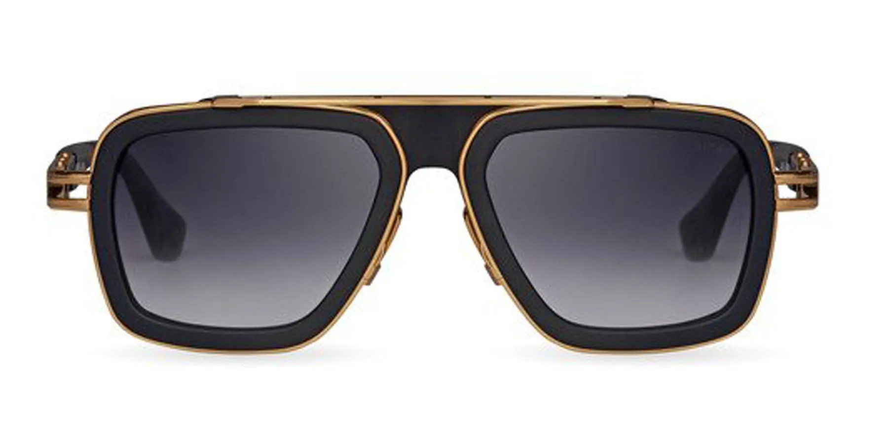 LXN-Evo 403A-01 matte black & gold/grey gradient lens