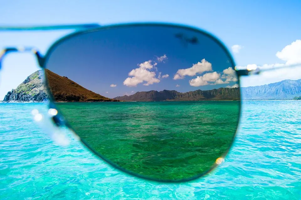 Maui Jim Cinder Cone Sunglasses in Satin Sepia with Maui Sunrise Lens