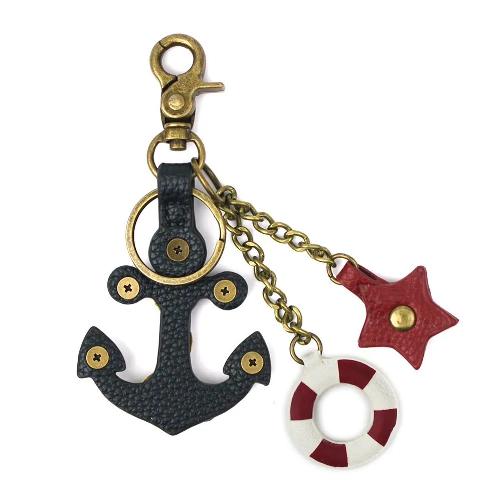 Metal Charming Keychain - Anchor