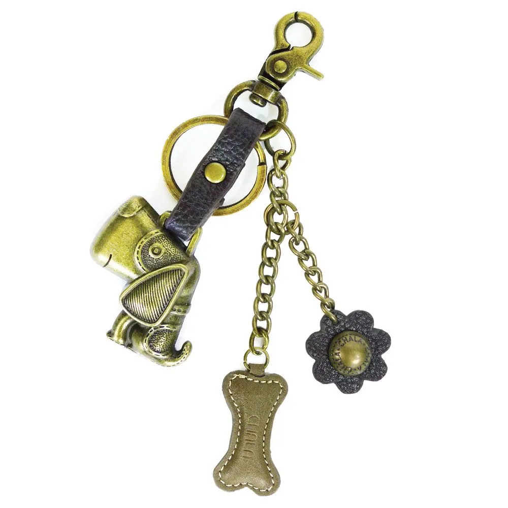Metal Charming Keychain - Dog