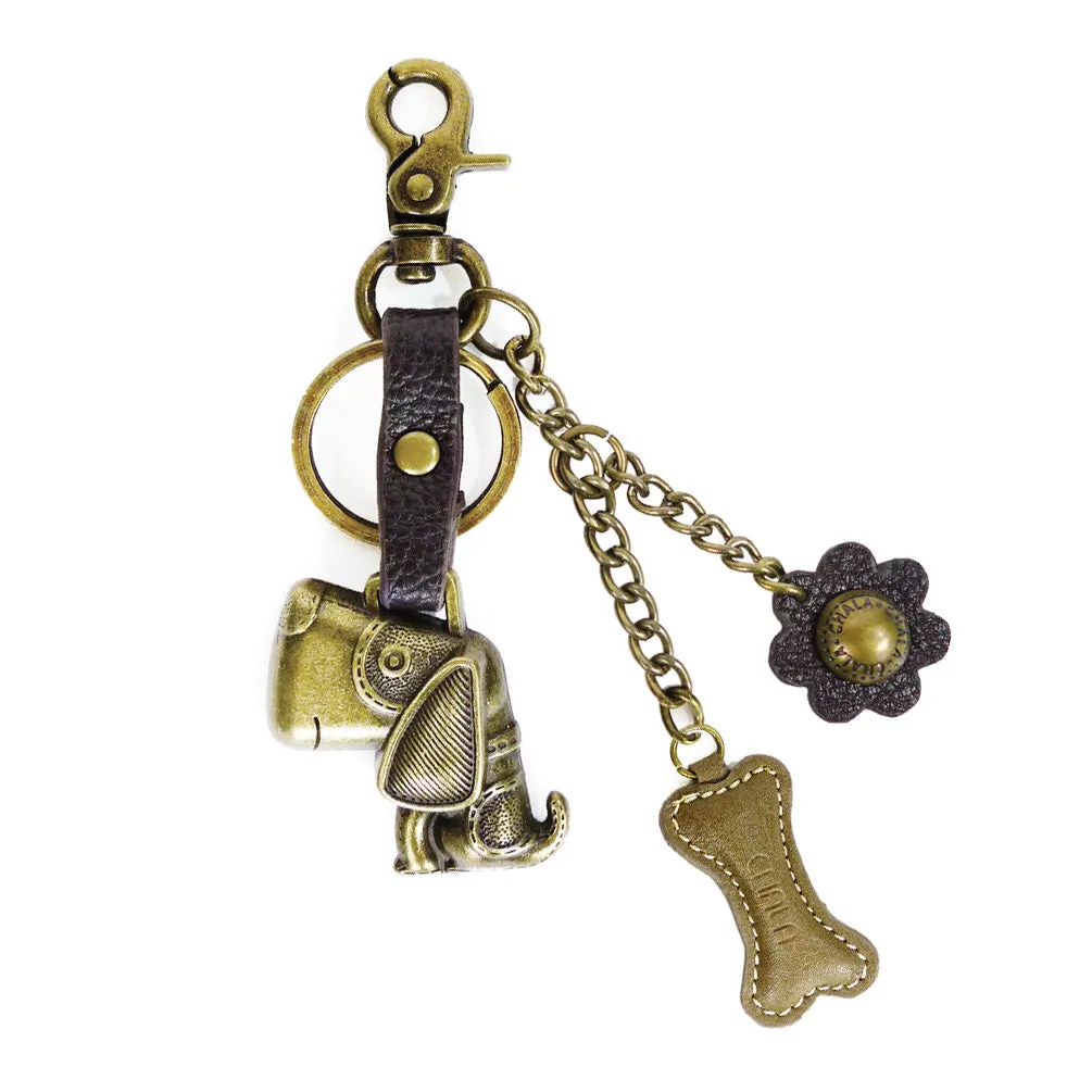 Metal Charming Keychain - Dog