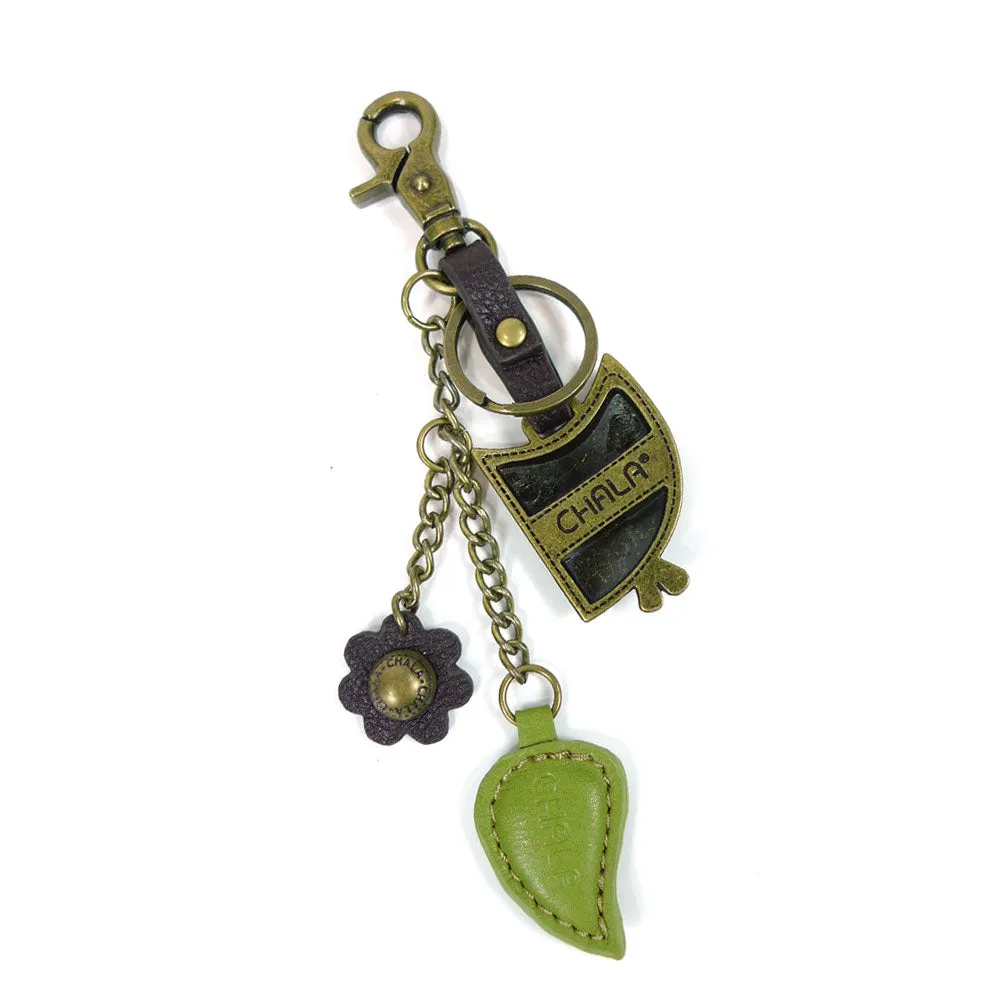 Metal Charming Keychain - Owl