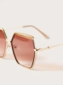 Metal Frame Sunglasses