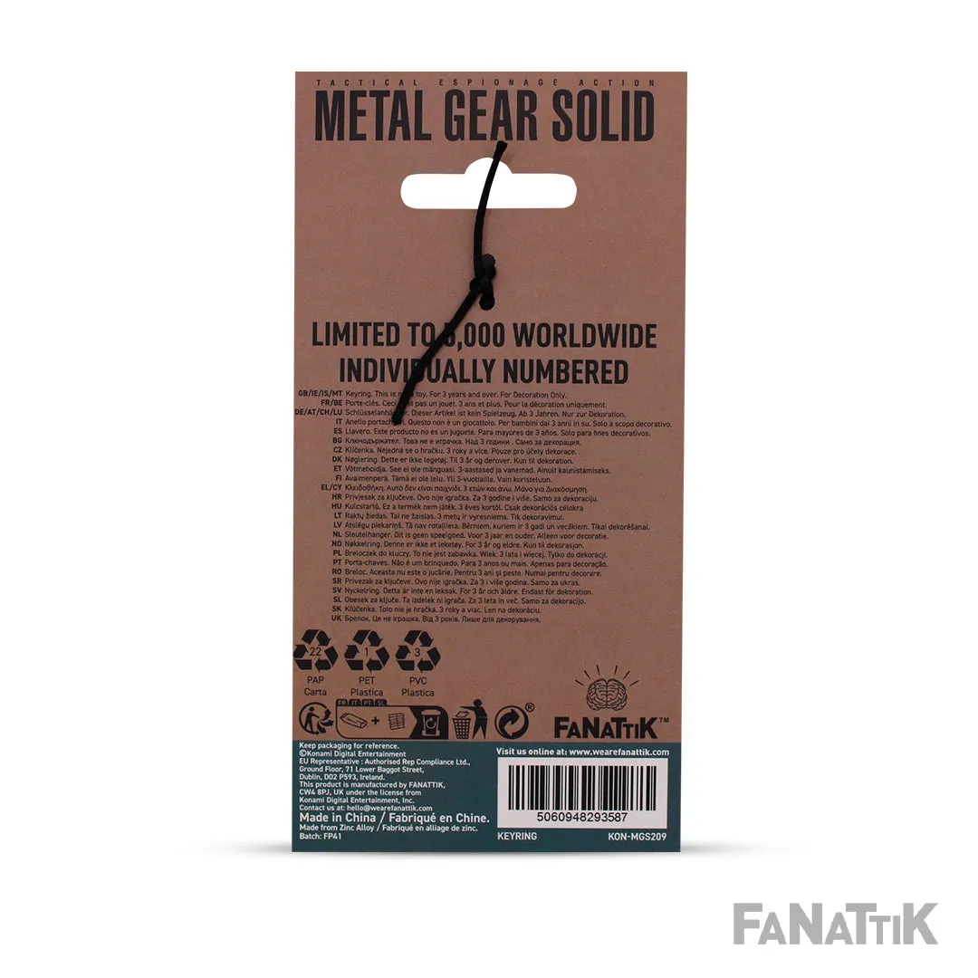 Metal Gear Solid 2 Key Ring