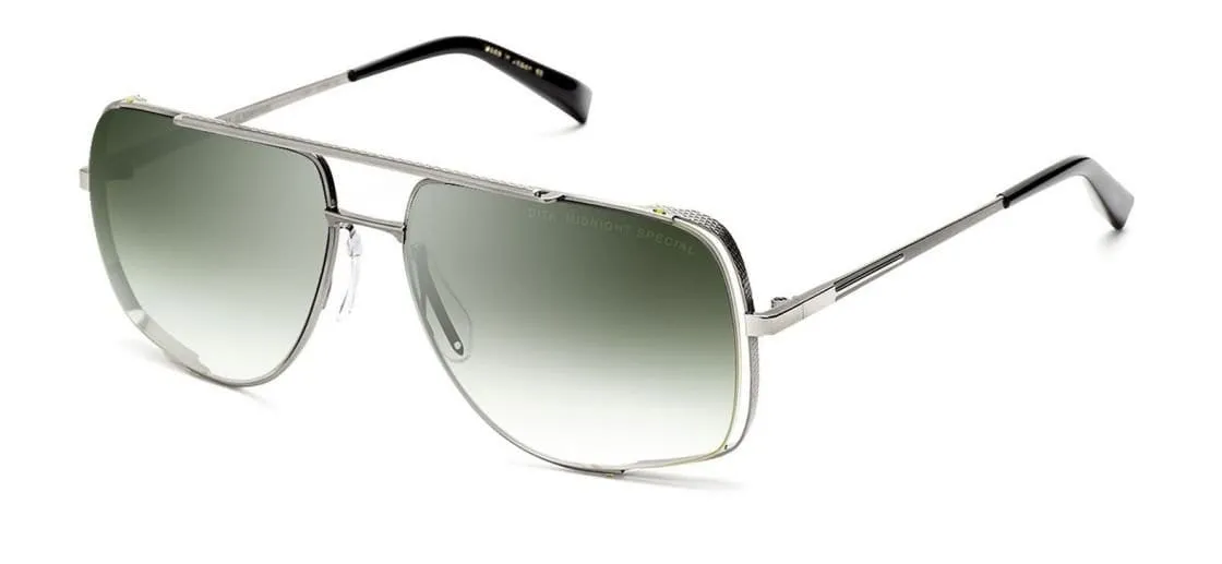 Midnight Special DRX-2010A antique silver/green gradient lens