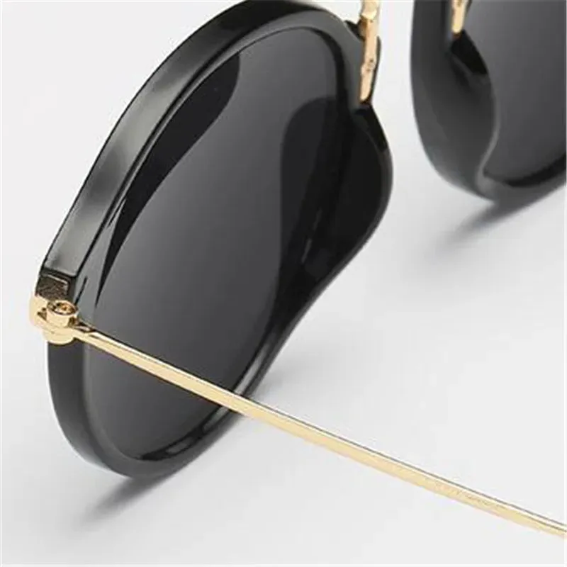 Mirror Round Retro Fashion Sunglasses