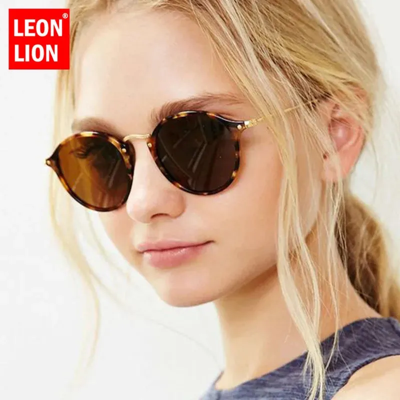 Mirror Round Retro Fashion Sunglasses