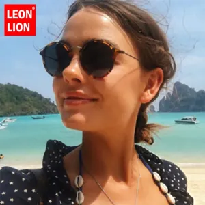 Mirror Round Retro Fashion Sunglasses
