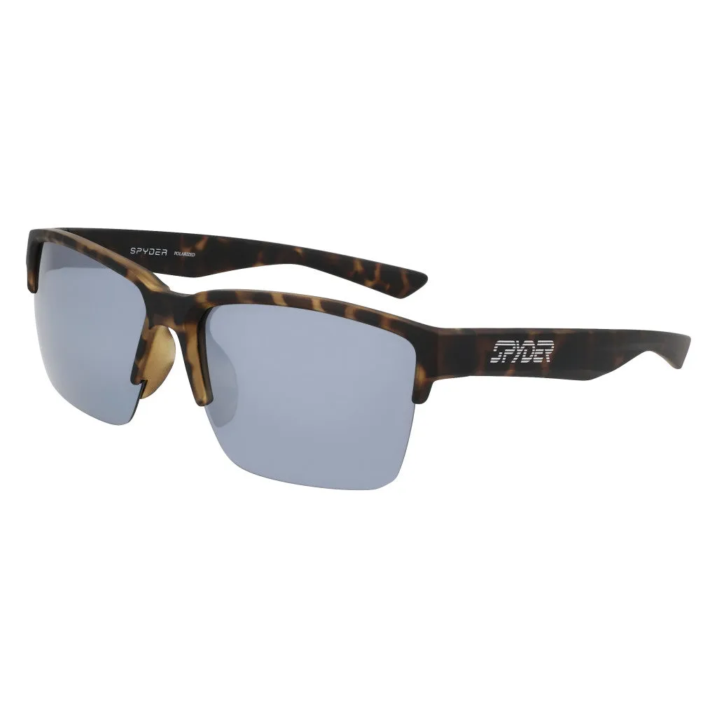 Modern Semi-Rim Square Sunglasses - Tortoise