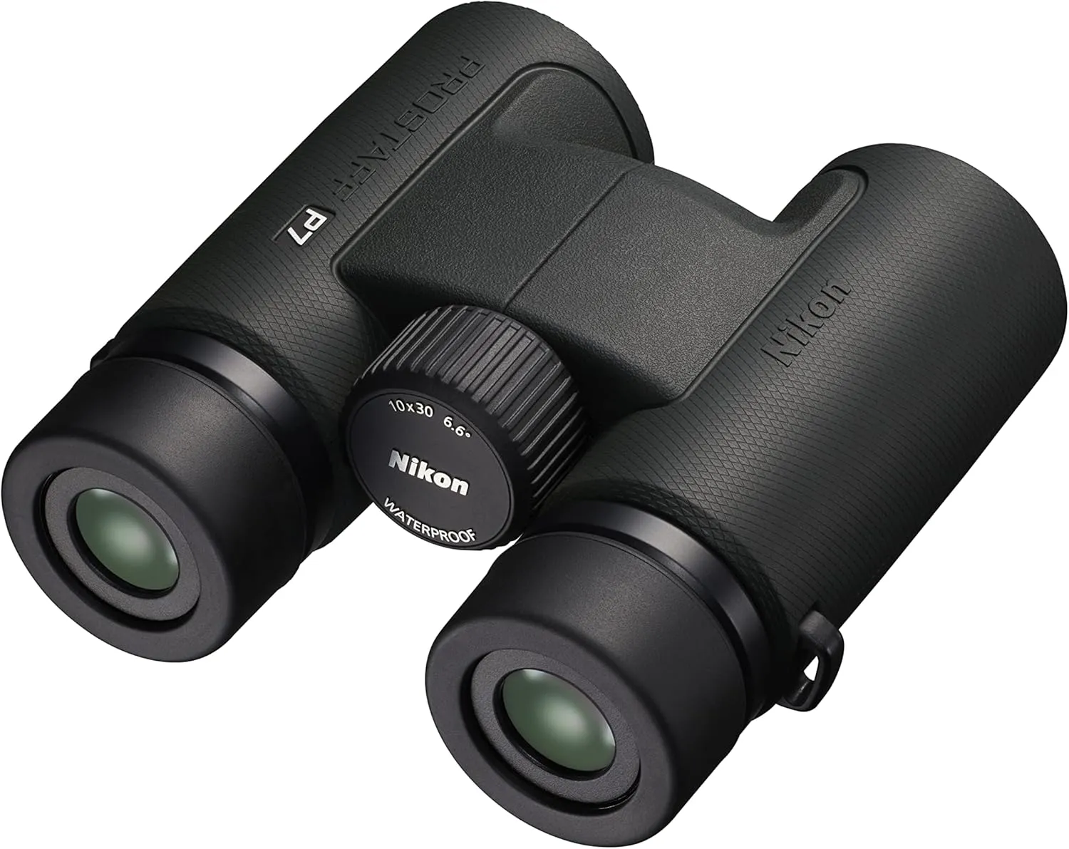 Nikon PROSTAFF P7 10x30 Binocular | Waterproof, fogproof, Rubber-Armored Compact Binocular, Oil & Water Repellent Coating & Locking Diopter | Official Nikon USA Model