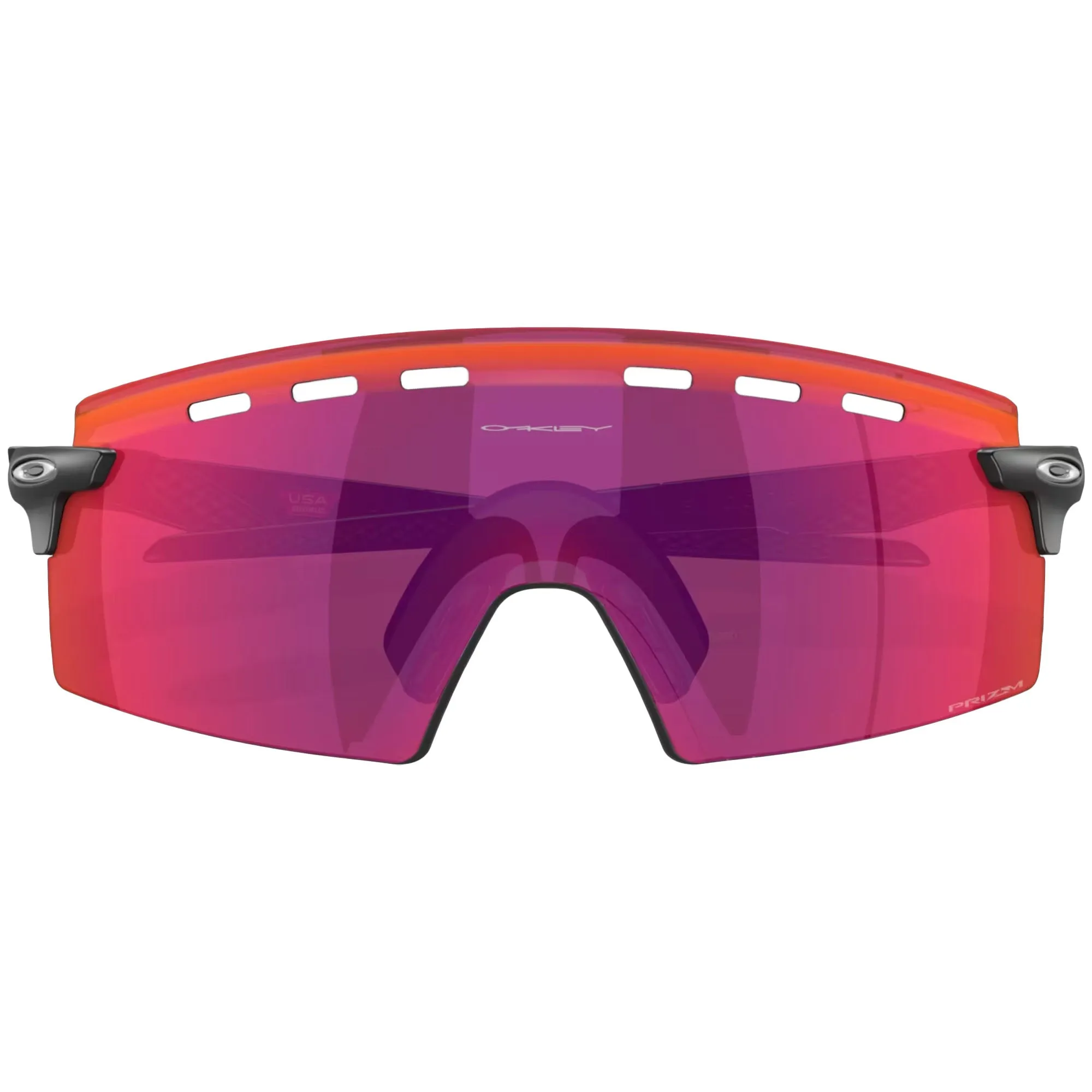 Oakley OO9235-0239 Men's OO9235 Encoder Strike Vented Rectangular Sunglasses, Matte Black