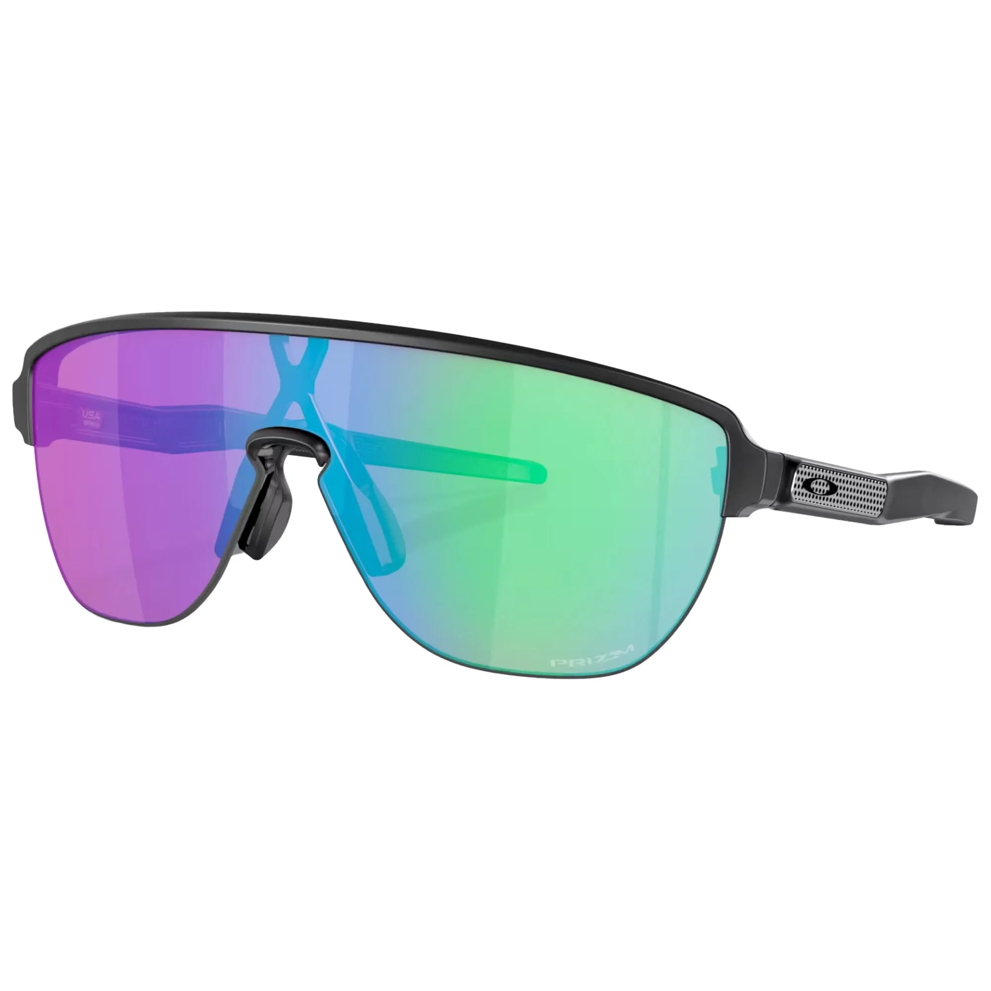 Oakley OO9248-0942 Corridor Sunglasses Lightweight Prizm Golf Lens Matte Black Ink Frame