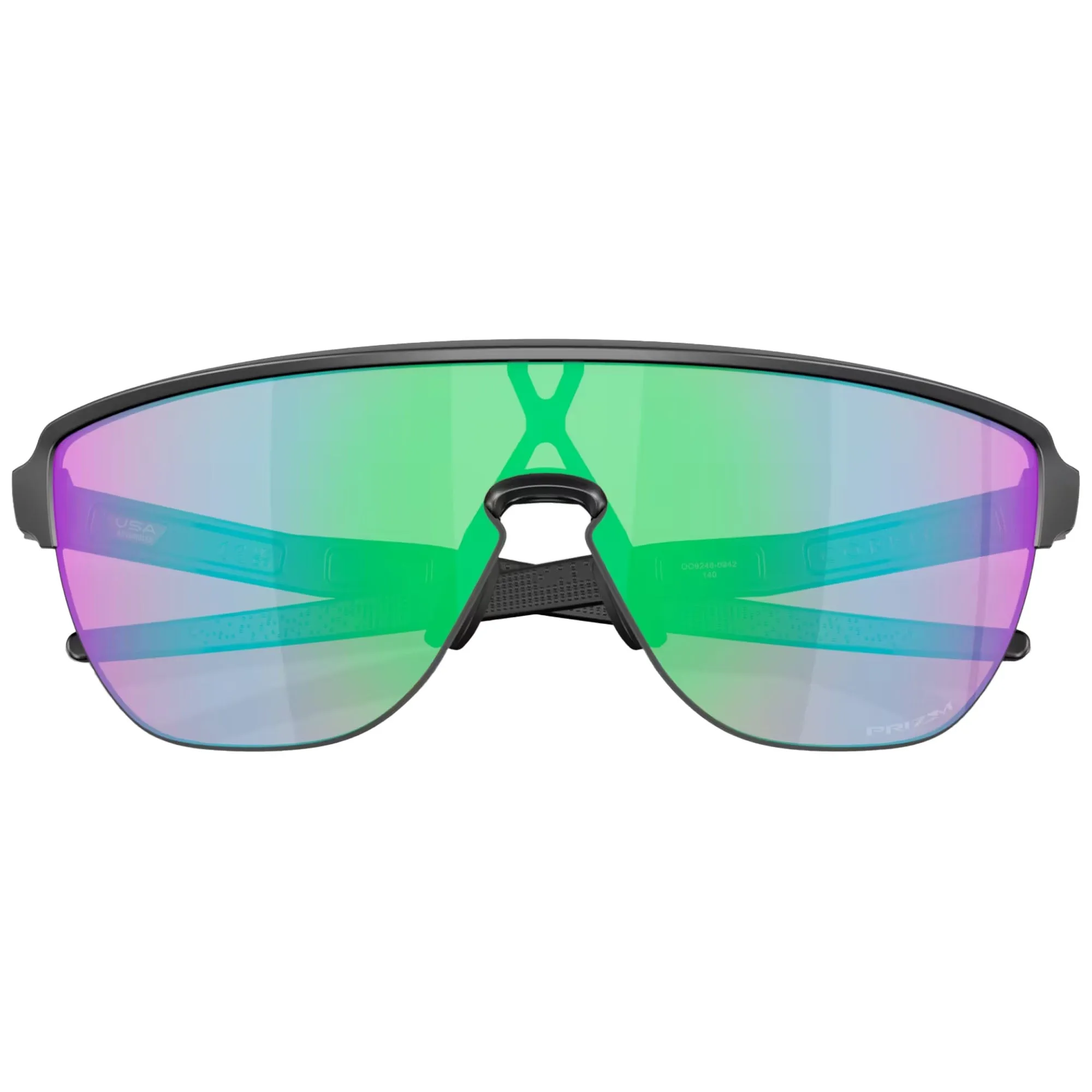 Oakley OO9248-0942 Corridor Sunglasses Lightweight Prizm Golf Lens Matte Black Ink Frame