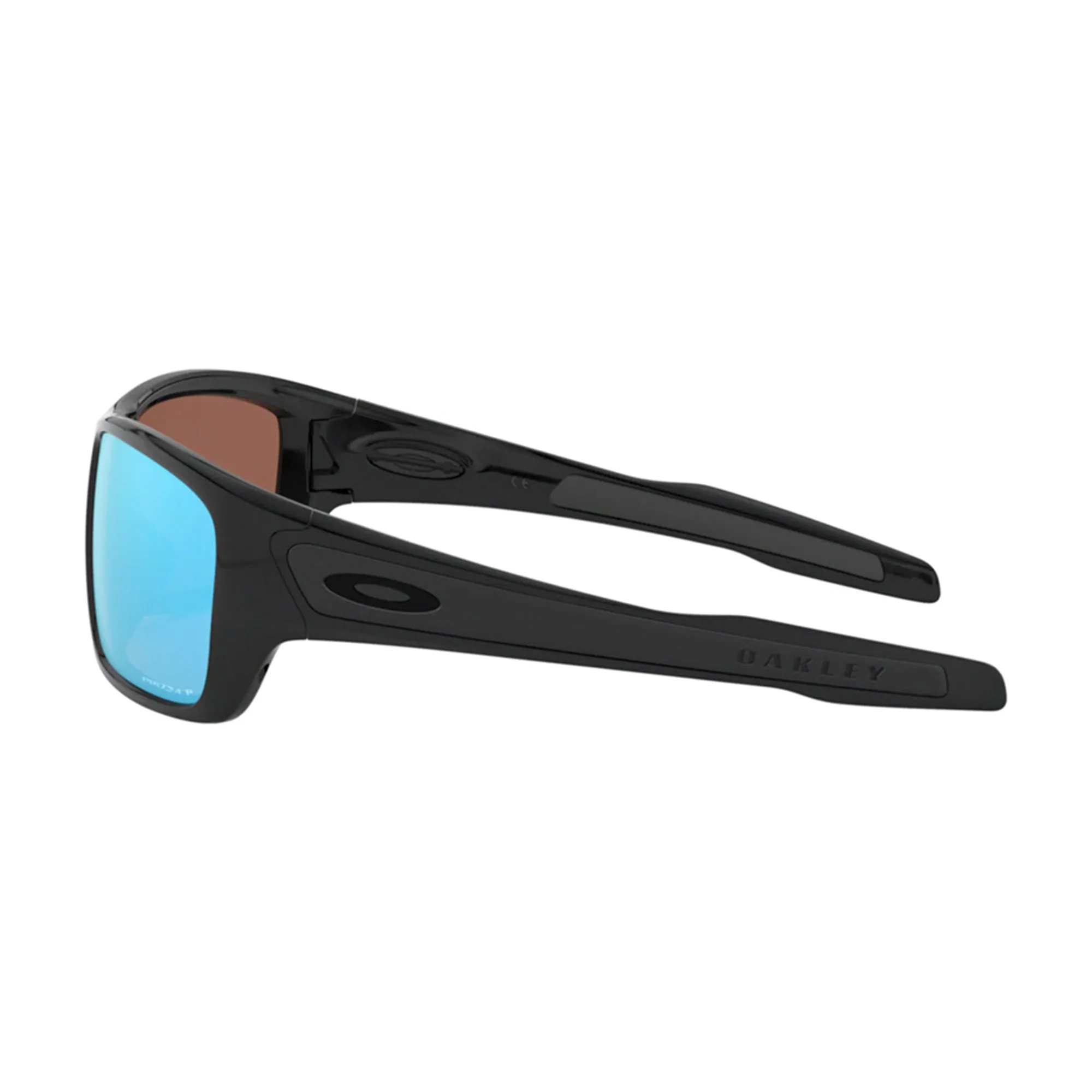 Oakley OO9263-14 Turbine Sunglasses Sunglasses Polished Black Frame Prizm Deep Water