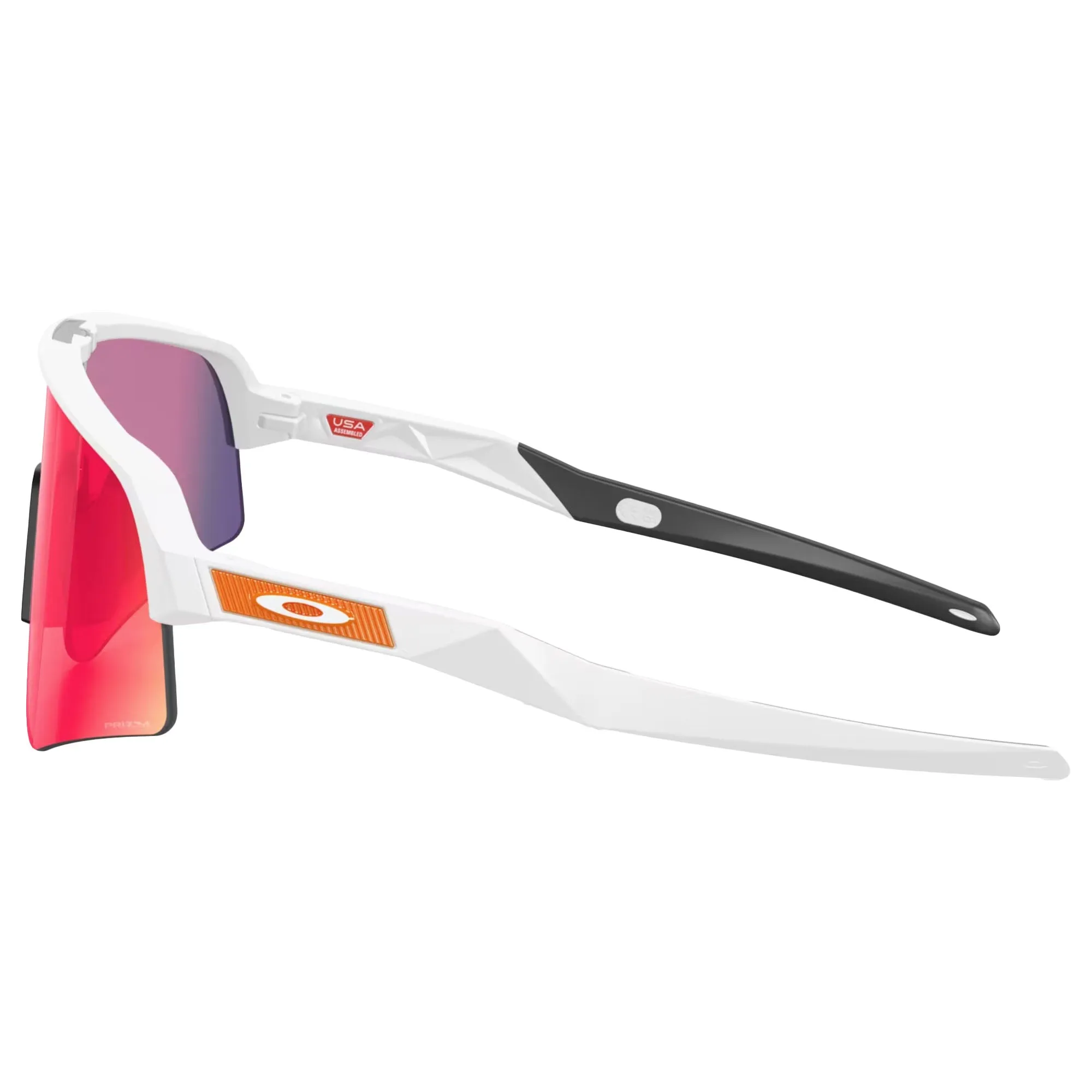 Oakley OO9465-1639 Men's OO9465 Sutro Lite Sweep Rectangular Sunglasses, Matte White Prizm