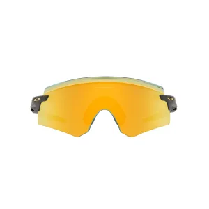 Oakley OO9471-0436 Encoder Sunglasses Matte Carbon Frame w Prizm 24K Lens