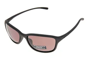 Oakley She's Unstoppable Womens Sunglasses Matte Gray Frame Prizm Daily Polarized Lens