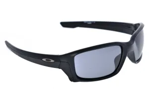 Oakley Straightlink Sunglasses Matte Black Frame Gray Lens