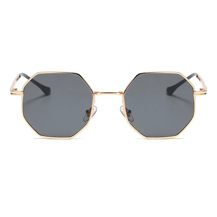 Octagon Metal Sunglasses