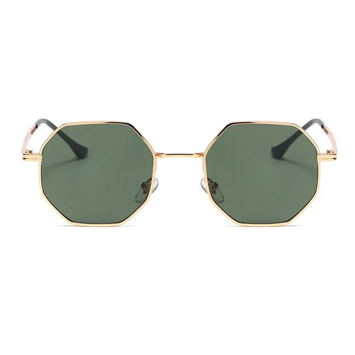 Octagon Metal Sunglasses