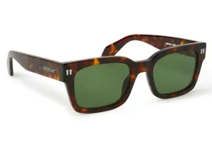 Off-White Midland Sunglasses Havana/Green