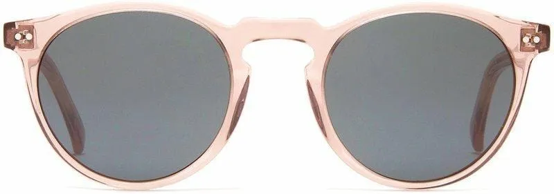 OMAR 26-2002 CRYSTAL BLUSH/SMOKEY BLUE LENS