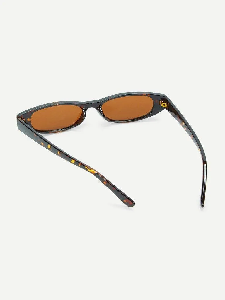 Oval Lens Sunglasses