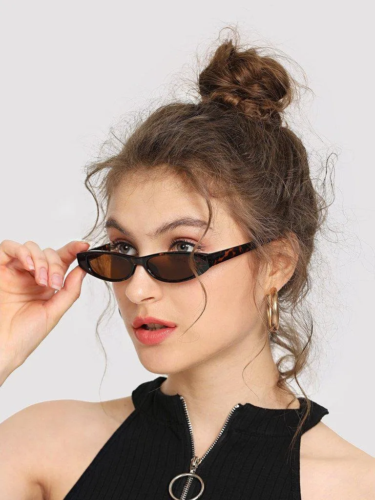 Oval Lens Sunglasses